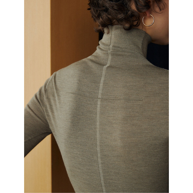 Back Cross Base King Biella German 160S Gold Wool Tec Washable Knitted Base Shirt