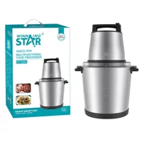 Winning Star 12 л нержавеющая стальная машина для фарша и смешивания, многофункциональная для приготовления мясных блюд