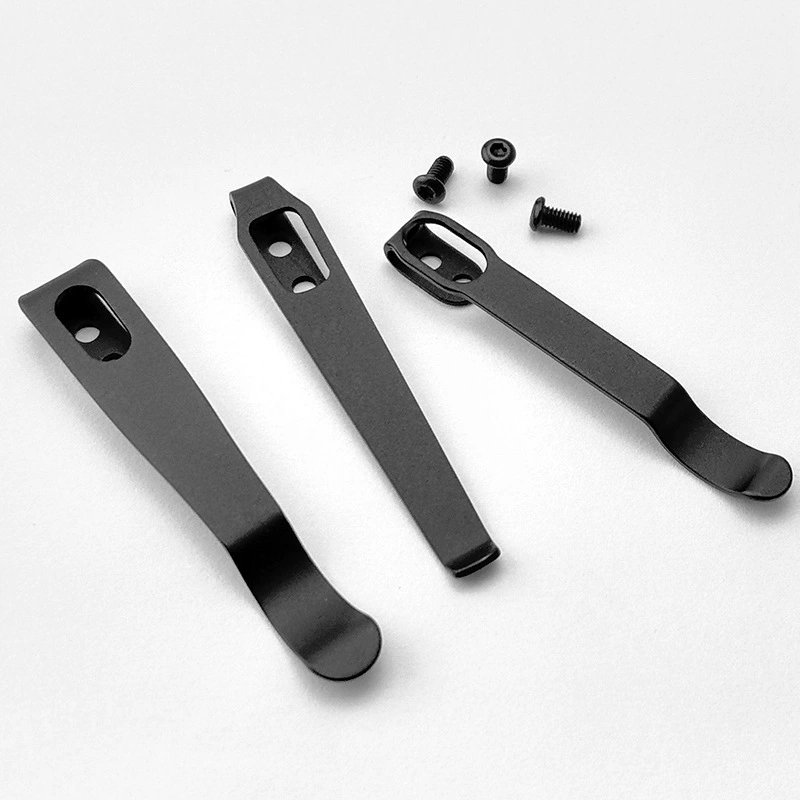 Детали для ножей «сделай сам», складной нож, зажим для ножа, держатель для ножа, аксессуар для изготовления ножа, задний зажим из нержавеющей стали, карманный зажим