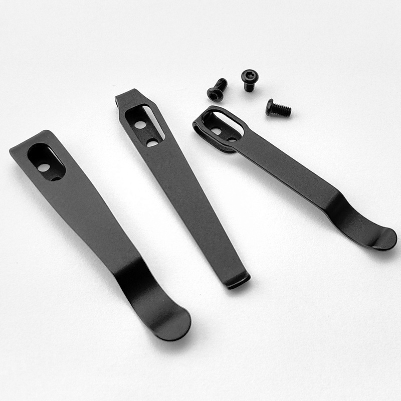 Knife DIY Parts Folding Knife Clip Knife Clip Accessories Making Cutter Stainless Steel Back Clip Pocket Clip