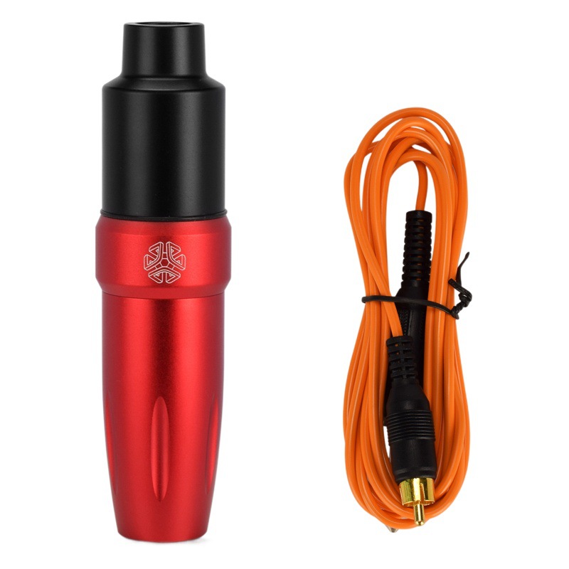 Multi-color de la pluma larga máquina de tatuaje motor máquina todo en uno (incluida la línea de gancho) línea de corte de tatuaje equipo de máquina de niebla