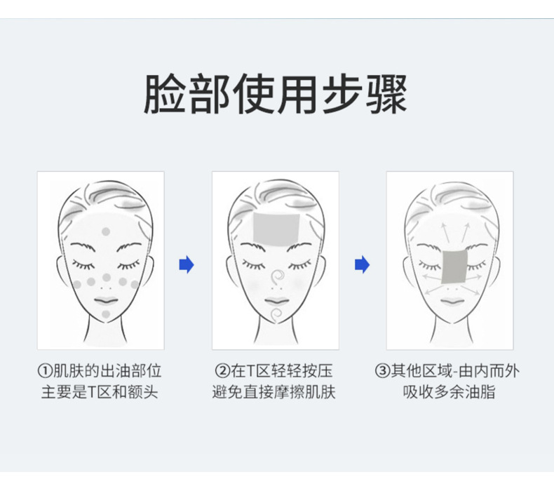 【 Free shipping per piece 】LMLTOP 50 pieces, 100 pieces of portable facial oil-absorbing paper, refreshing facial oil-removing paper undefined