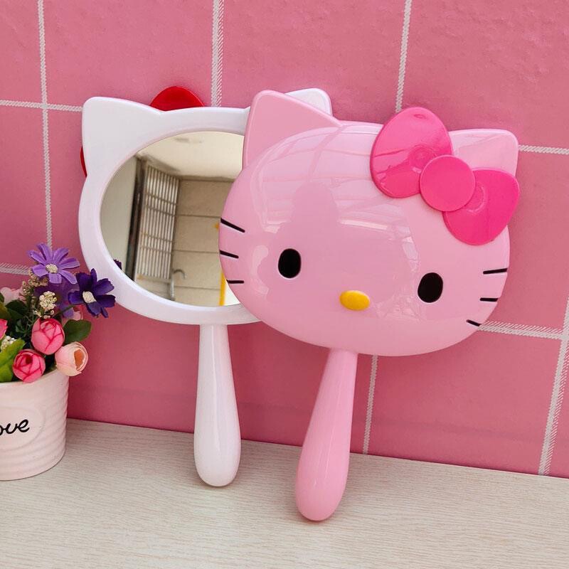 hellokitty凯蒂猫创意贴钻DIY化妆镜材料包送闺蜜女朋友网红镜子|undefined