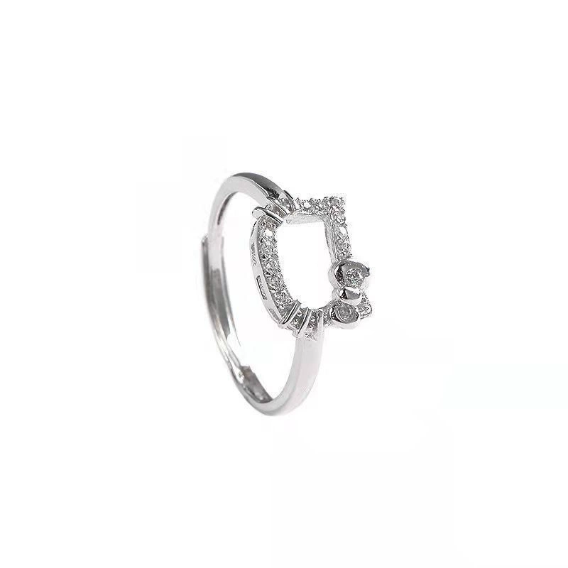 Ring (Hello Kitty) cartoon adjustable ring, simple elegant design, gift for girls