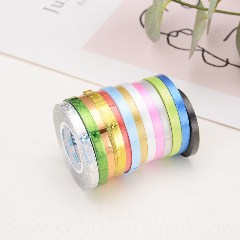 Gran por mayor 10 metros de globo cinta cinta cinta cinta de colores cumpleaños tira bandera de cuerda globo boda decoración accesorios