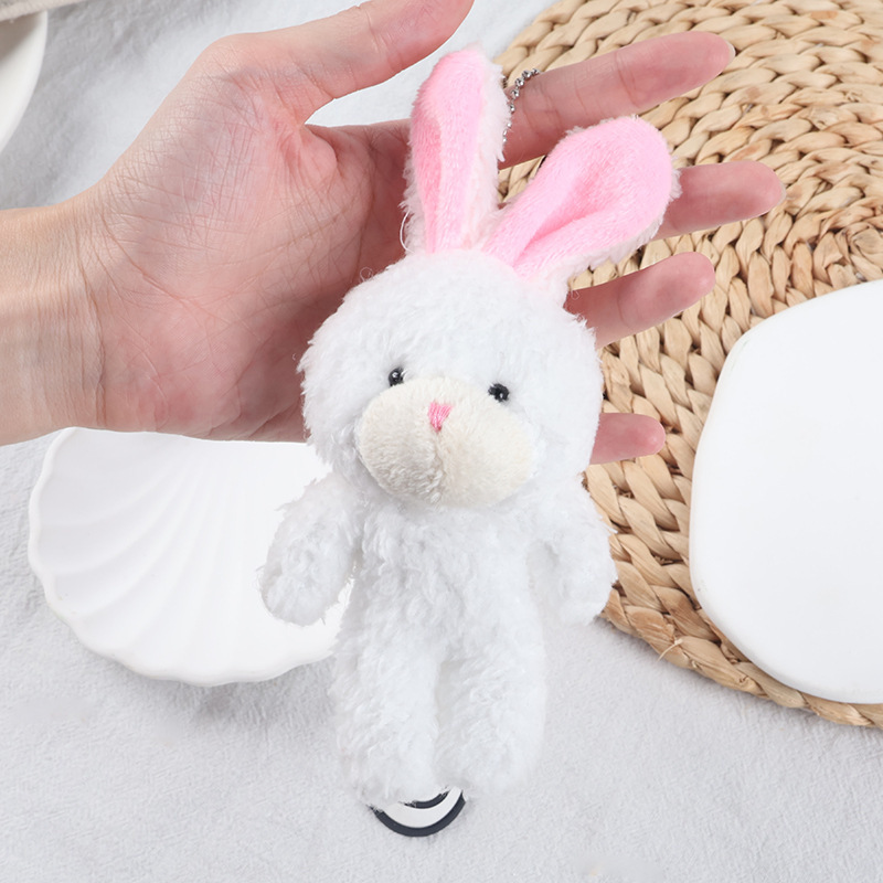 漫画ぬいぐるみウサギ人形かわいいウサギのペンダントガールハートバッグアクセサリーキーホルダーペンダント卸売|undefined