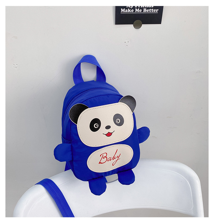 Kindergarten schoolbag for children, boys and girls, 1-3-5 years old, anti-wandering rope, cute frog, double-shoulder baby small backpack undefined