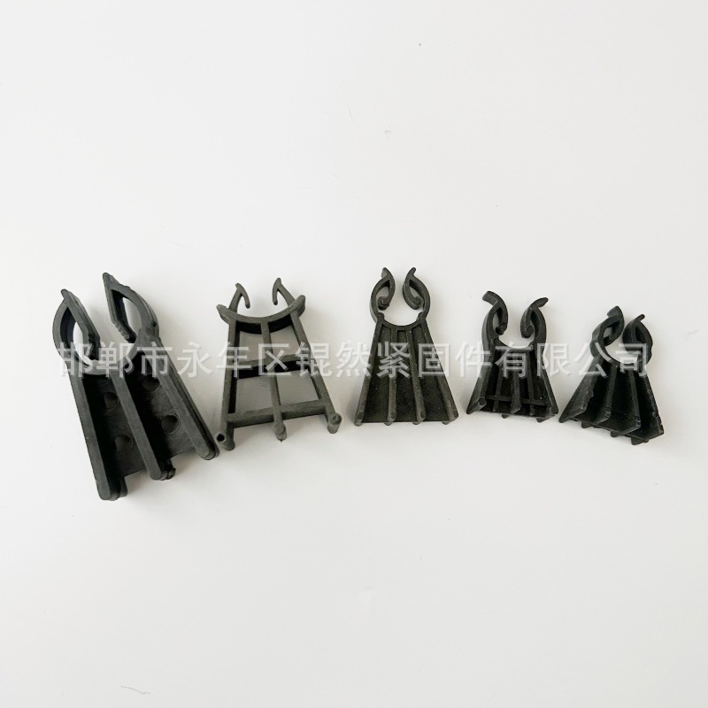 钢筋用塑料垫块20钢筋保护层立柱卡预制板垫钢筋带夹开口宝塔垫块