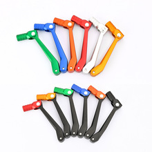 定制越野摩托车改装配件适用CRF230华洋T6波速尔折叠挂挡杆变档杆