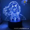 The Avengers, night light, creative touch table lamp for bed, lantern, 3D, creative gift, remote control, 16 colors