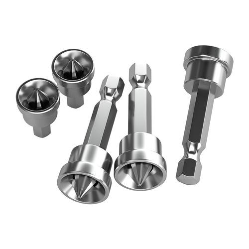 Special bit for gypsum board, pneumatic bit, electric bit, sleeve, screw positioner, cross positioning bit