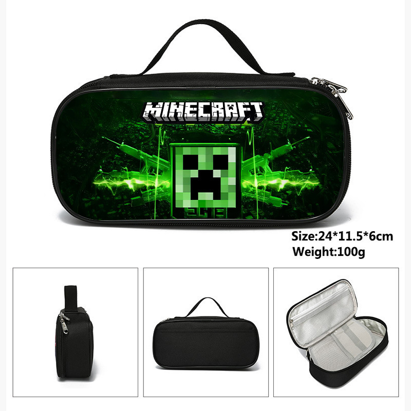 スポット漫画ペンポケット私の世界mincraft文房具ボックス小中学生鉛筆ケース|undefined