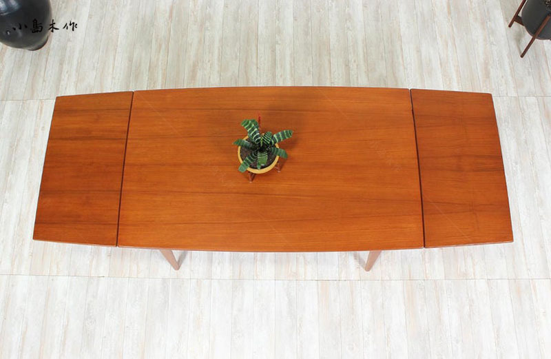 medieval furniture denmark vintage engraved teak cherry wood folding dining table square mcm style