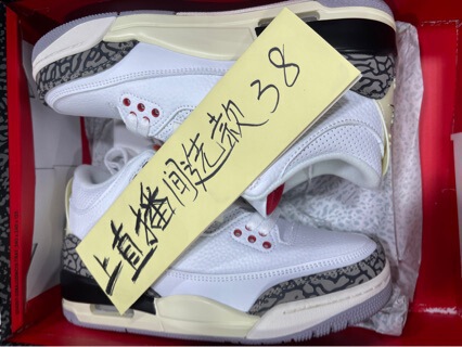Bargain Shoes Size 38, Original Export Aj3 Basketball Shoes, Mid-Top Retro Casual Sports Shoes, Non-Slip Unisex Shoes