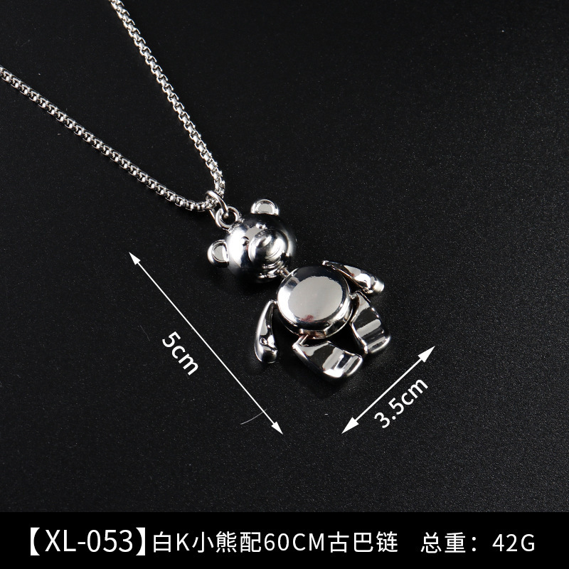 Moda hip hop suéter cadena joyería militar marca de acero inoxidable COLLAR COLGANTE de fábrica al por mayor de acero titanio accesorios collar de los hombres