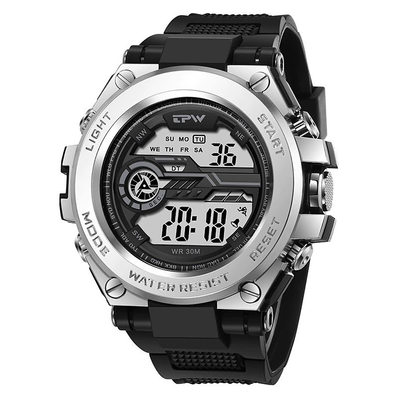Trend travel electronic fashionable universal waterproof watch, simple and elegant design