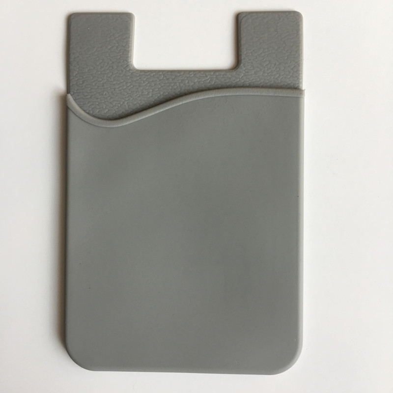 Pegatinas traseras de silicona para teléfonos móviles Funda para tarjetas de silicona Funda para tarjetas para teléfonos móviles Funda para tarjetas bancarias
