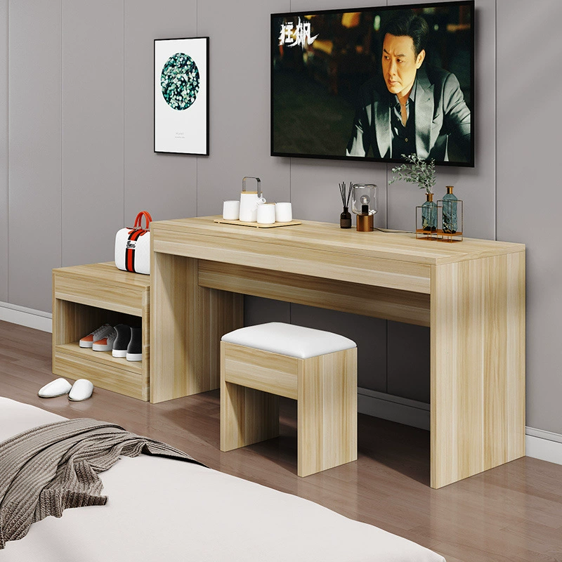 Мебель для гостиничных номеров стандартного класса, полный комплект, гостиничный шкаф для багажа, апартаменты, гостевой дом, ТВ-тумба, ТВ-комплект