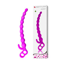 Baile/百乐派蒂菈后庭拉珠 硅胶 成人用品器具14184