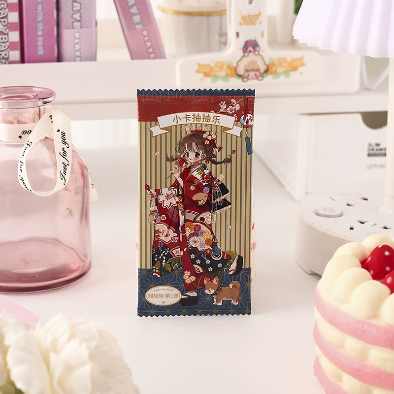 Sweet Girl Bags 1st Puppy Cartoon Card Card Card Pumping Student Collection Card Card Blind Basic Basic Basic Basic
