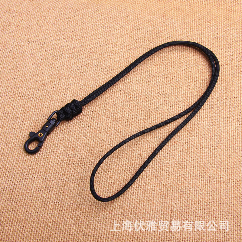 Z08 fabricante en stock llavero hecho a mano cuerda linterna cuerda cuello cuerda 7-Core paraguas cuerda tejida certificado cinturón