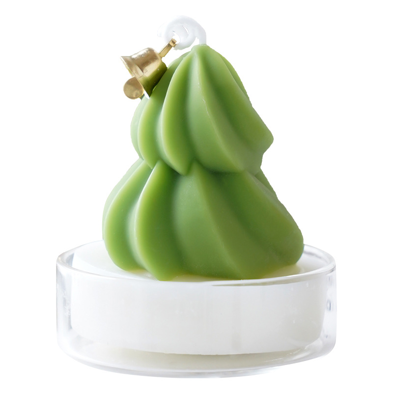 Vela de aromaterapia navideña, regalo de mano, ambiente transfronterizo, decoración de fragancias, árbol de Navidad, cera de taza