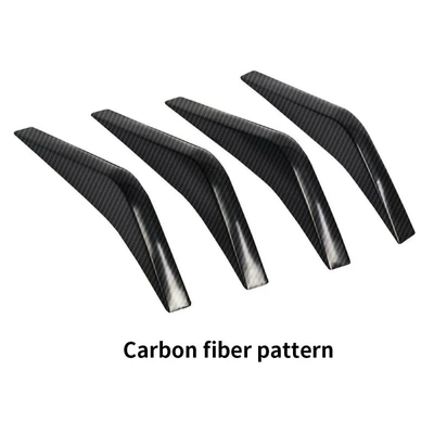 Car rear bumper Spoiler - carbon-fiber