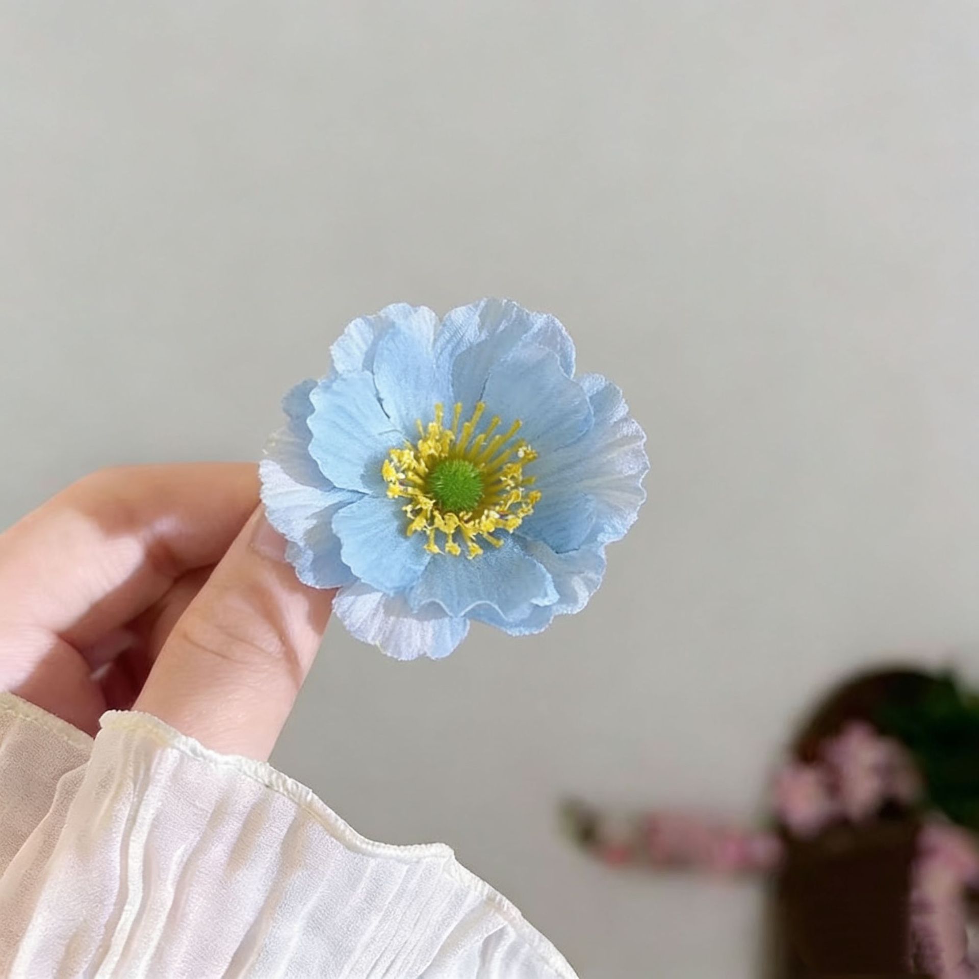 2# horquilla azul de aproximadamente 3,2 cm