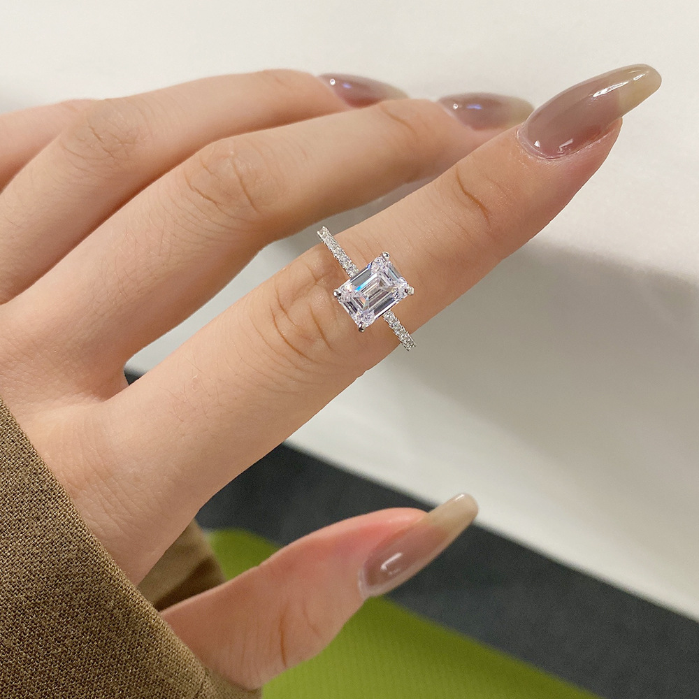 6g Weight Rings Classification 1 Piece Quantity Daily Occasion 925 Sterling Silver Material Geometric Pattern Women'S Gender Plating Design Retro Style 925 Sterling Silver Geometric Rings 16