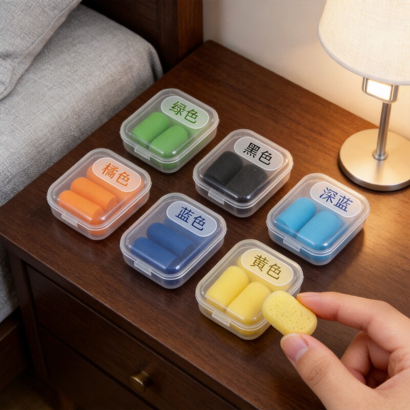 Anti-noise earplug bullet type anti-snoring sound insulation noise reduction sleep hearing protection earplug PU sponge earplug Anti-noise earplug bullet type anti-snoring sound insulation noise reduction sleep hearing protection earplug PU sponge earplug