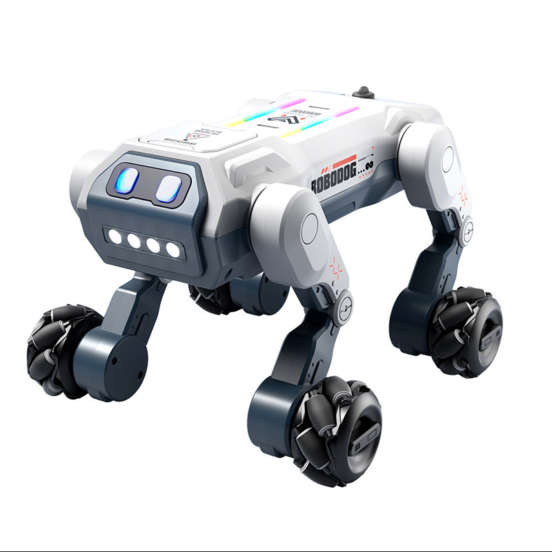 2025 新しいスマートロボット犬音声対話人工リモコンプログラミング AI 電動子供のおもちゃ男の子ギフト|undefined