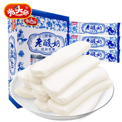 Old Man Without Hair Yogurt Flavor Gummy Pull Noodles Traditional Milk Candy Snack 8090 Nostalgic Snacks 30 Pouches/Box