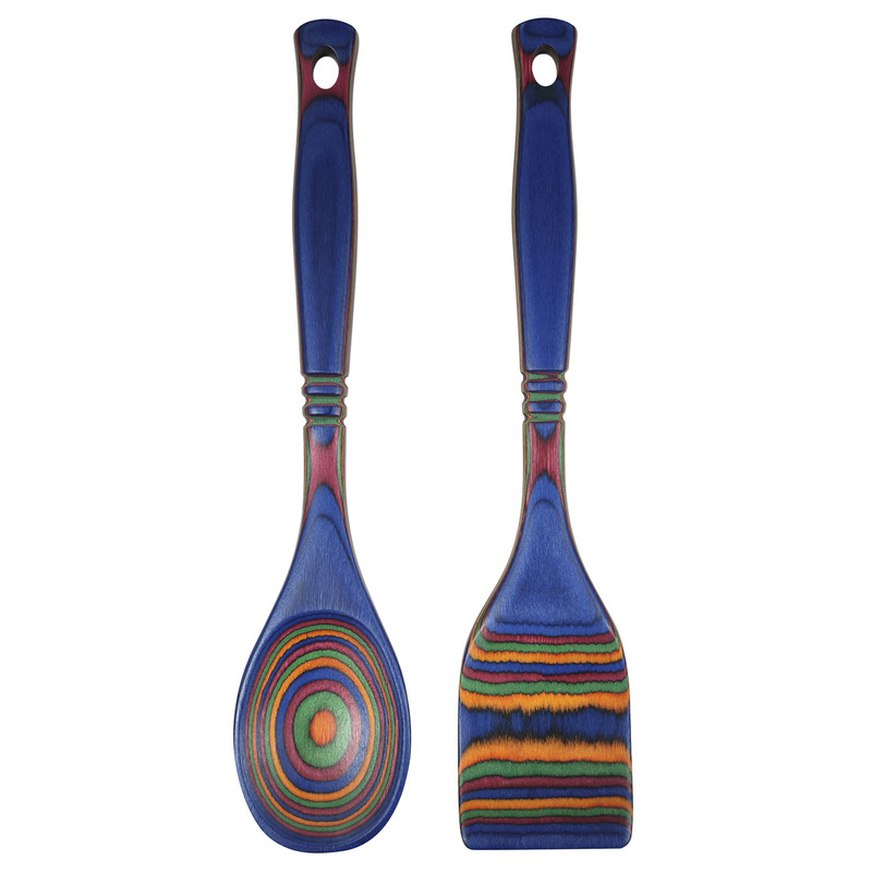 Gradient Color Wooden Spatula Set, Cooking Spoon and Spatula, Kitchen Utensils, Moroccan Style Soup Spoon and Pot Spatula Gradient Color Wooden Spatula Set, Cooking Spoon and Spatula, Kitchen Utensils, Moroccan Style Soup Spoon and Pot Spatula