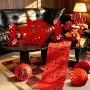 元旦客厅布置新年装饰品