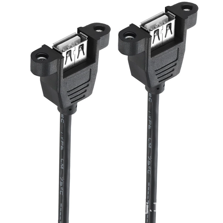 USB 2.0 пары материнских ушей с расширительной линией может закрепить USB материнскую-до-материнской передаче данных