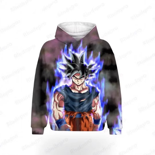 T-Shirt Men's Vegeta Hoodie Short Dragon Ball Trend Goku 2024 Top Oversized New 110-6