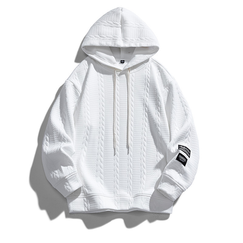 Cross-Border Wholesale Twist Hoodie Autumn Men's Long-Sleeved Pullover Jacket Men's Trendy Brand Men's Sweatshirt Cross-Border Wholesale Twist Hoodie Autumn Men's Long-Sleeved Pullover Jacket Men's Trendy Brand Men's Sweatshirt