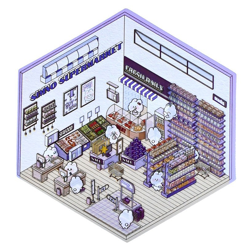 Xinmo 1.0 슈퍼마켓 장