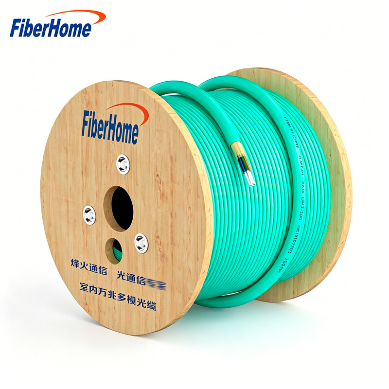 Fiberhome Gjpfjh Indoor 10g Multi-Mode Optical Cable Om3/Om4 6/8/12/24A1A Low-Smoke Wireless Fiber Optic Fiberhome Gjpfjh Indoor 10g Multi-Mode Optical Cable Om3/Om4 6/8/12/24A1A Low-Smoke Wireless Fiber Optic