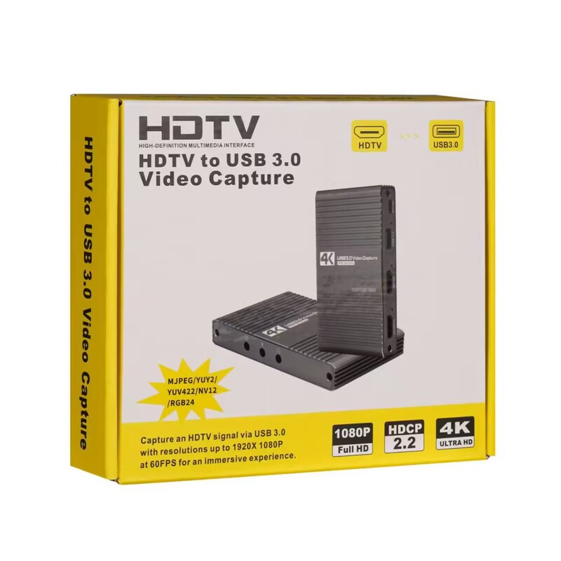 4K60Hz Video Capture Card Usb3.0 Live Broadcast Capture Game Recording Capture Card with Mixing Sound 4K60Hz Video Capture Card Usb3.0 Live Broadcast Capture Game Recording Capture Card with Mixing Sound