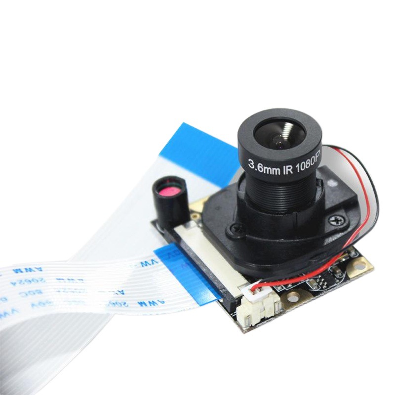 Raspberry PI 4 Generación 3B + 75 grados 5 millones de píxeles IR-CUT de conmutación automática Raspberry PI Cámara