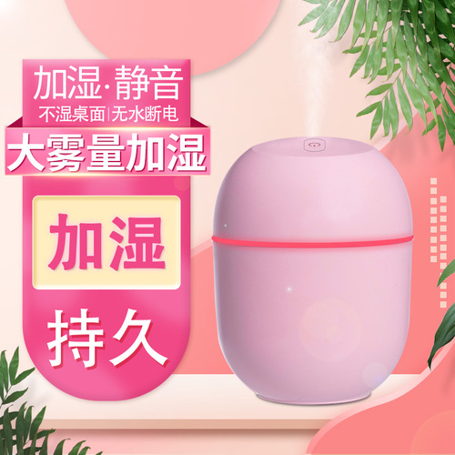 220ML USB Office Silent Egg Humidifier Household Car Portable Aromatherapy Mist Diffuser Gift