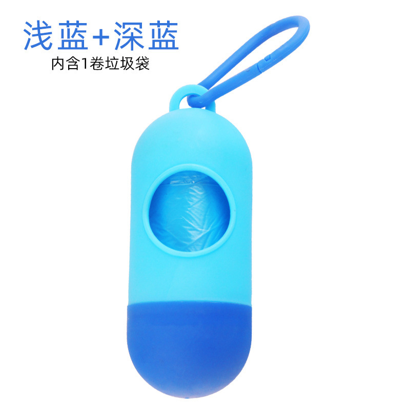 Suministros de limpieza para mascotas caja de basura perro inodoro dispensador de pastillas inodoro portátil perro bolsa de basura