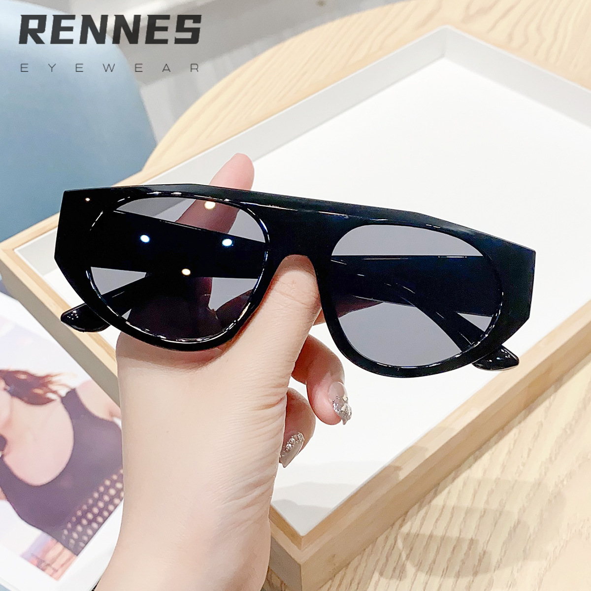 Nuevas gafas de sol al por mayor para pilotos transfronterizos