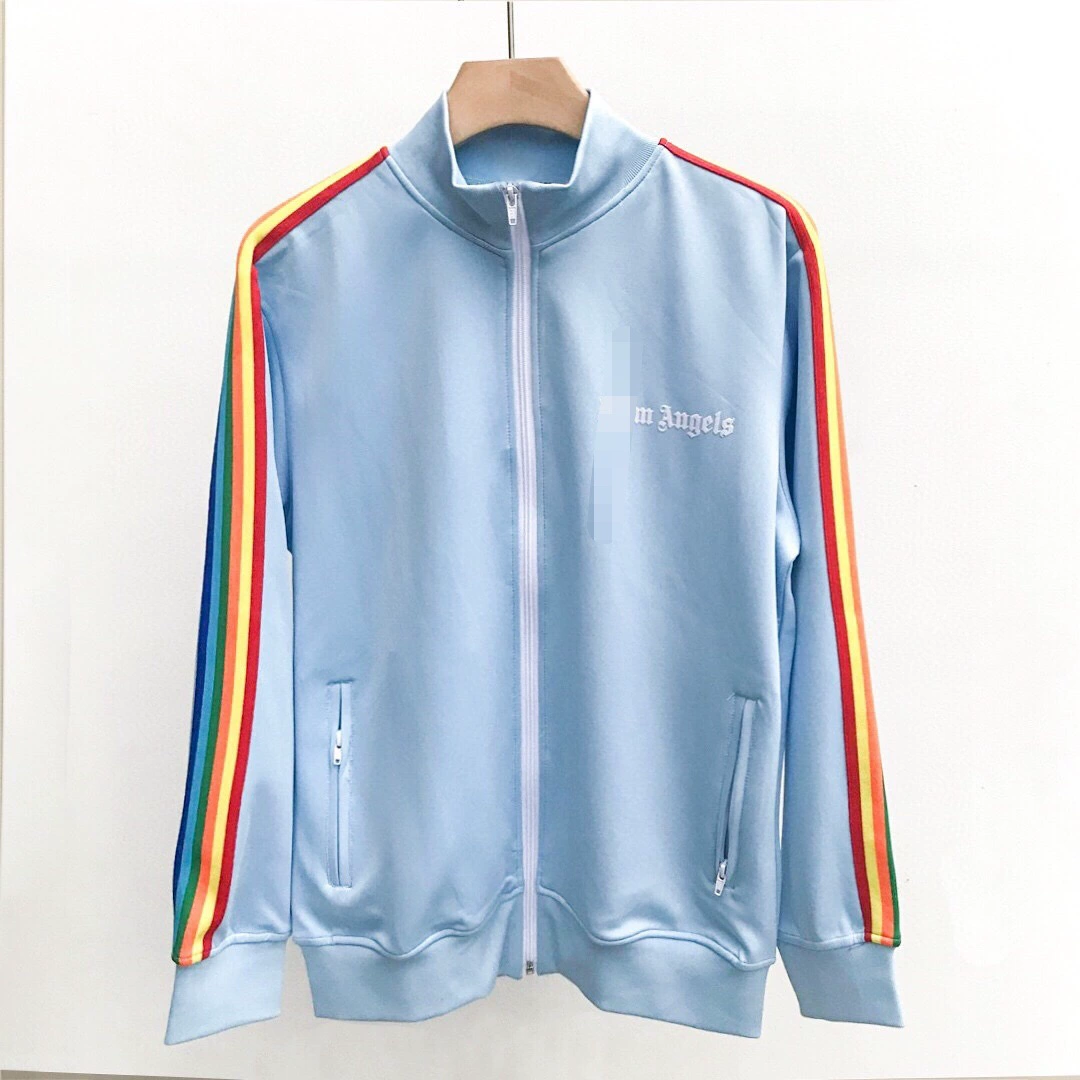 Трек‑костюм (PALM) Palm Angel в полоску, тканый, уличный спортивный парный комплект, разноцветный