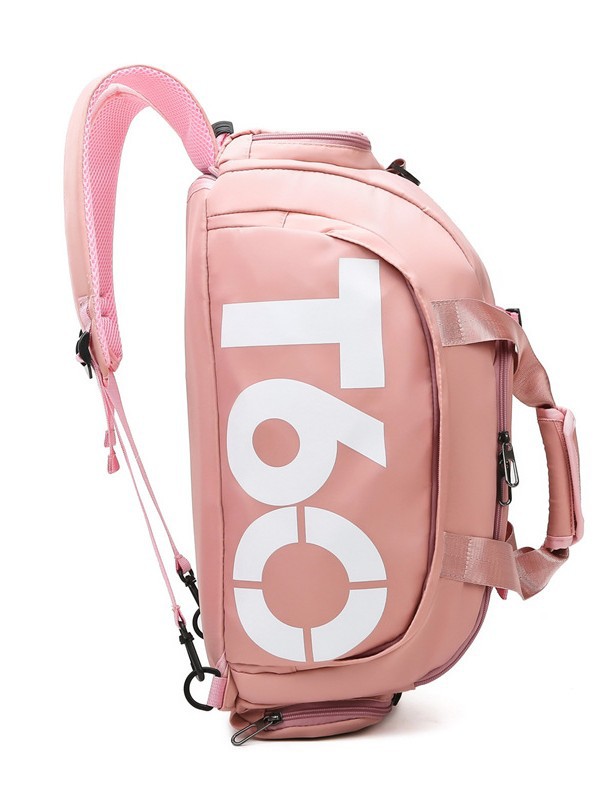 Bolsa de viaje deportiva con separación entre seco y húmedo, bolsa de yoga y fitness, bolsa de equipaje con logo personalizado para piscina con compartimento independiente para zapatos.