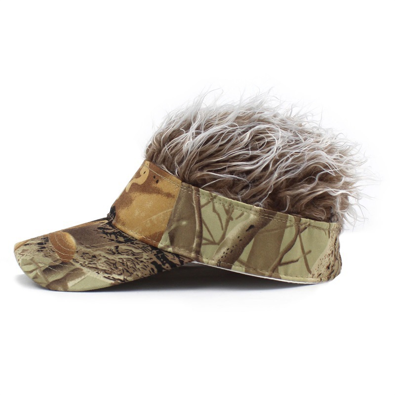 Unisex Streetwear Solid Color Camouflage Flat Eaves Baseball Cap display picture 46