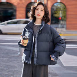 羽绒服女2025冬季新款气质立领时尚休闲百搭保暖鸭绒外套ME882568