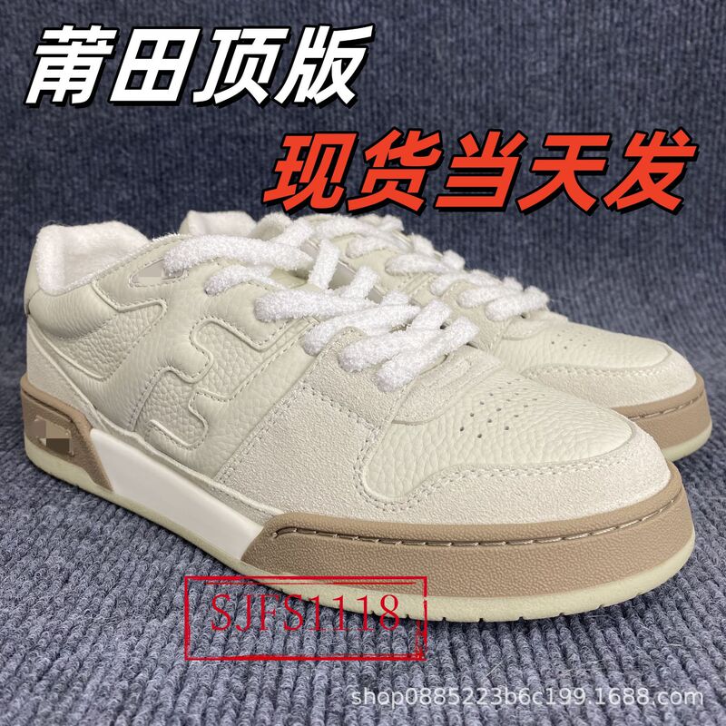 In-Stock Top Version of the Same Style Fd Brand Match Series Couple's Designer Casual Sports Suede Leather Sneakers