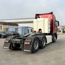 重汽豪沃CNG牵引车头 二手10轮重型卡车 450马力拖拉机拖车头